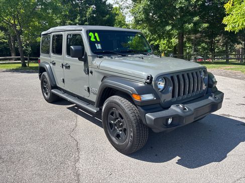Used 2021 Jeep Wrangler Unlimited Sport AWD/4WD image 1