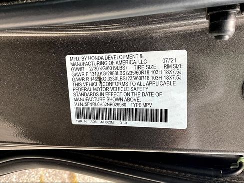 Used 2022 Honda Odyssey EX image 20