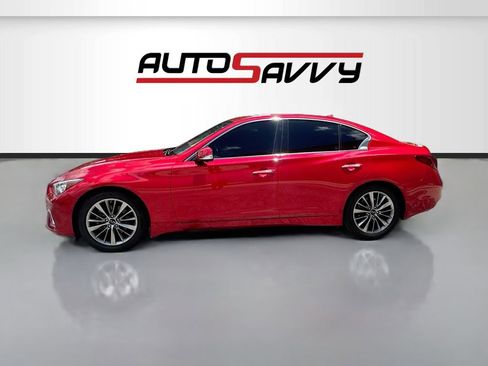 Used 2022 INFINITI Q50 Luxe w/ Cargo Package RWD image 4