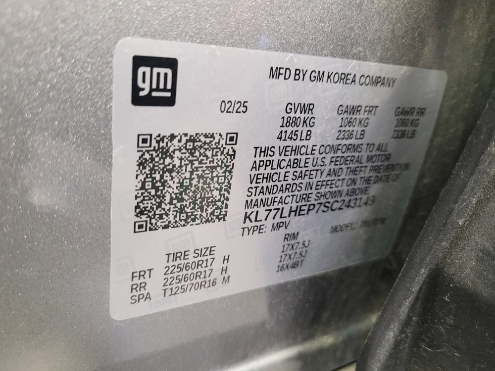 Used 2025 Chevrolet Trax LT w/ LT Convenience Package FWD image 33