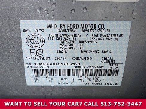 Used 2023 Ford Explorer XLT image 36