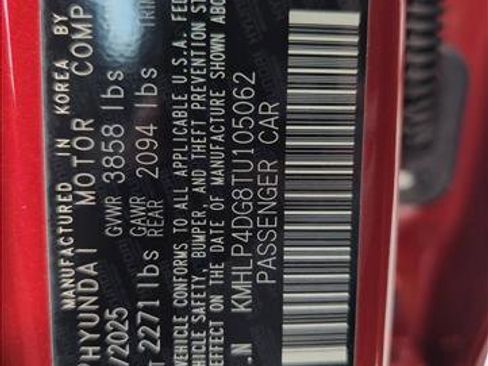 New 2026 Hyundai Elantra Limited image 20