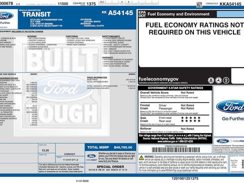 Used 2019 Ford Transit 350 XLT RWD image 3