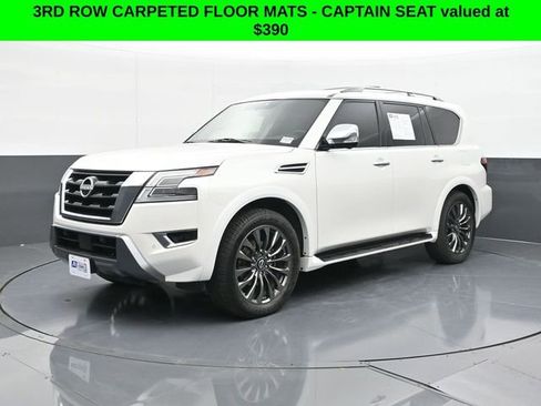 Used 2023 Nissan Armada Platinum w/ Captain's Chairs Package image 4