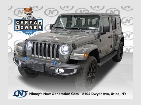 Used 2023 Jeep Wrangler Unlimited Sahara w/ Cold Weather Group AWD/4WD image 1