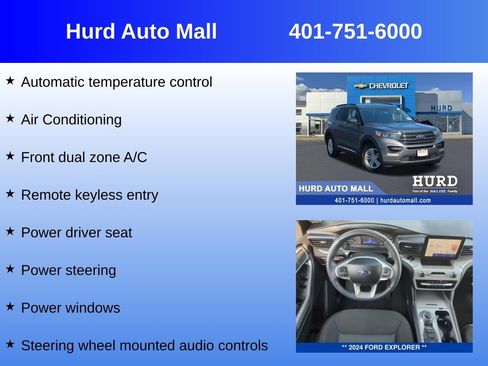 Used 2024 Ford Explorer XLT AWD/4WD image 12
