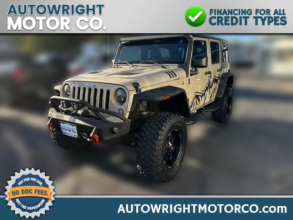 Used 2016 Jeep Wrangler Unlimited Sport w/ Quick Order Package 24S AWD/4WD image 1
