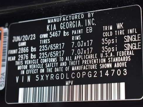 Certified 2023 Kia Sorento LX AWD/4WD image 15