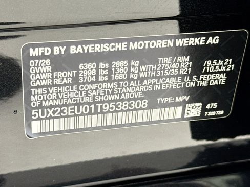 New 2026 BMW X5 xDrive40i w/ M Sport Package AWD/4WD image 34