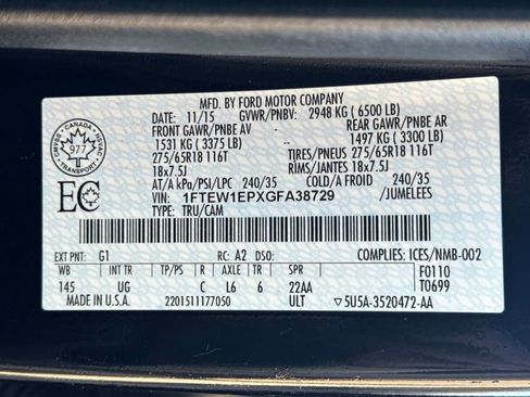 Used 2016 Ford F150 XLT w/ XTR Package image 17