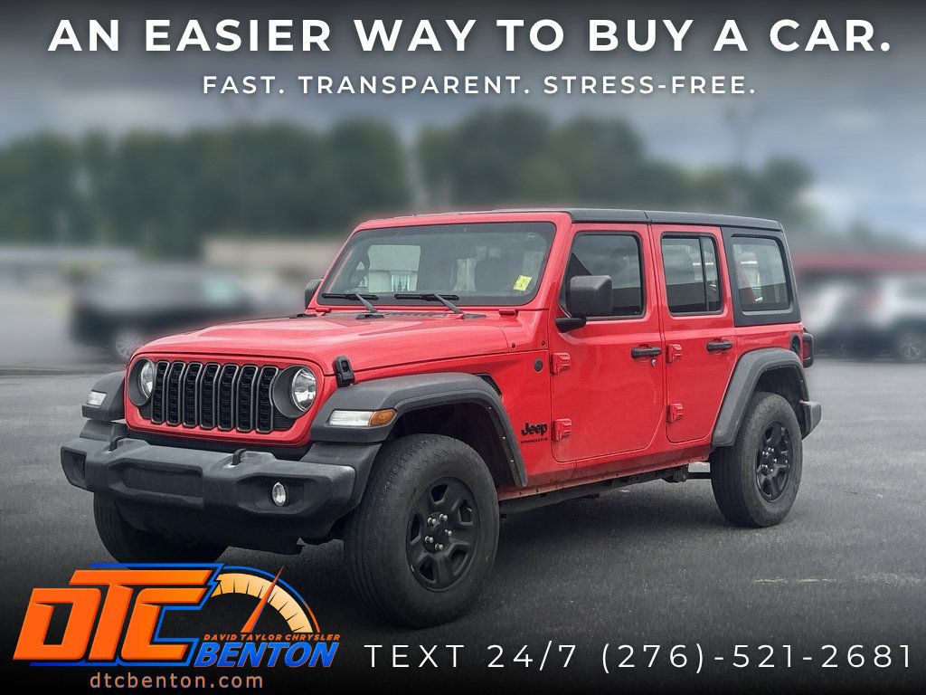Used 2024 Jeep Wrangler Unlimited Sport AWD/4WD image 4
