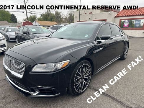Used 2017 Lincoln Continental Reserve w/ Climate Package AWD/4WD image 1