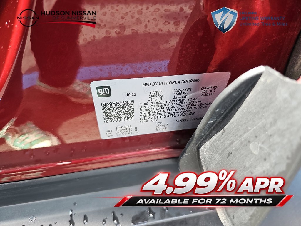 Used 2024 Chevrolet Trax LS w/ LS Convenience Package FWD image 33