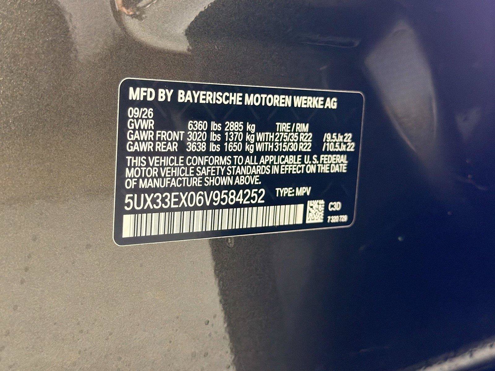 New 2027 BMW X6 xDrive40i w/ Climate Comfort Package AWD/4WD image 18