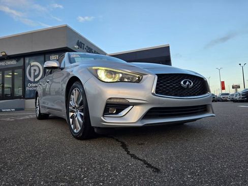 Used 2018 INFINITI Q50 Luxe w/ Cargo Package (L95) image 43