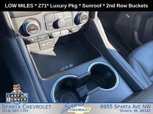 Used 2024 Chevrolet Tahoe Z71 w/ Luxury Package AWD/4WD image 39