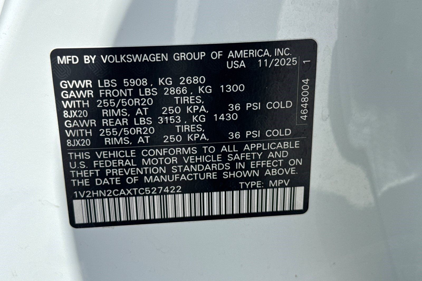 Used 2026 Volkswagen Atlas SE AWD/4WD image 27
