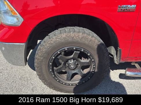 Used 2016 RAM 1500 Big Horn AWD/4WD image 9