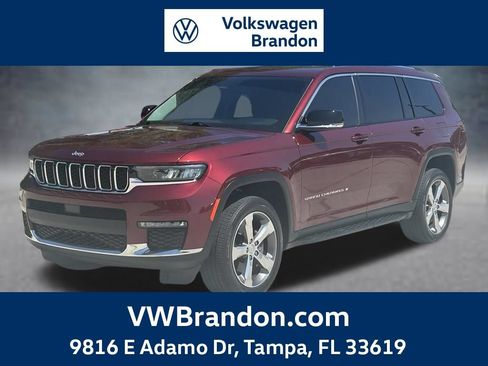 Used 2021 Jeep Grand Cherokee L Limited AWD/4WD image 1