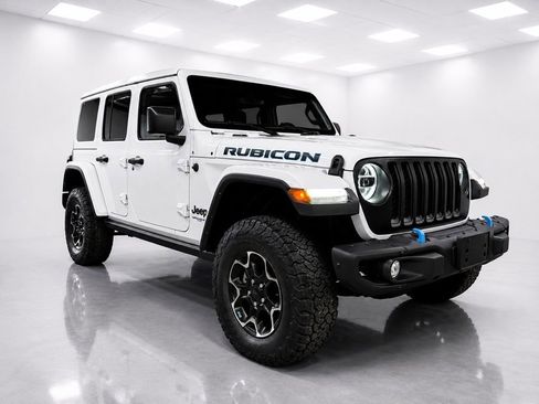 Used 2022 Jeep Wrangler Unlimited Rubicon 4xe w/ Steel Bumper Group AWD/4WD image 4