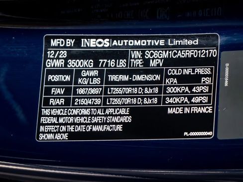 Used 2024 INEOS Grenadier image 23