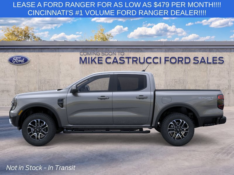 New 2026 Ford Ranger Lariat w/ Trailer Tow Package AWD/4WD image 3