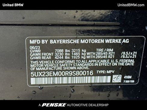 Used 2024 BMW X7 xDrive40i w/ Executive Package image 16