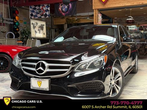 Used 2014 Mercedes-Benz E 350 4MATIC Sedan w/ Premium 1 Package image 1