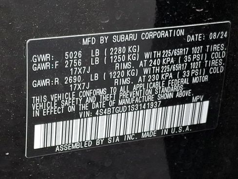 Used 2025 Subaru Outback Wilderness AWD/4WD image 26