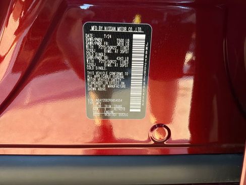 Certified 2024 Nissan Armada Platinum w/ Captain's Chairs Package image 41