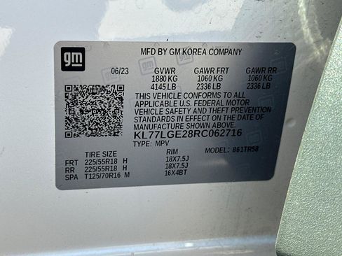 Used 2024 Chevrolet Trax RS w/ Sunroof Package image 38