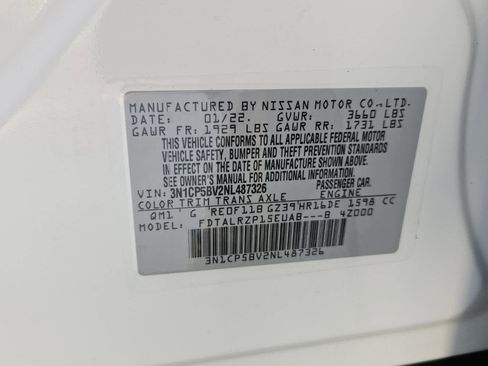 Used 2022 Nissan Kicks S image 7