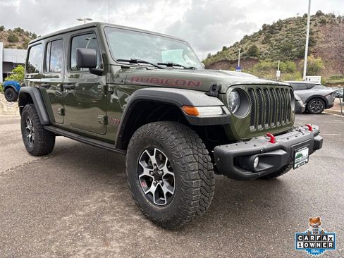 Used 2022 Jeep Wrangler Unlimited Rubicon w/ Steel Bumper Group AWD/4WD image 12