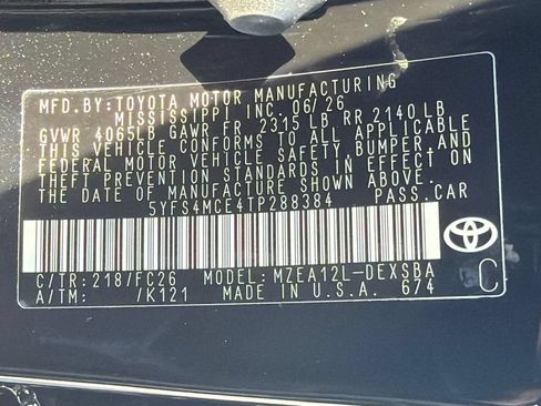 New 2026 Toyota Corolla SE FWD image 32