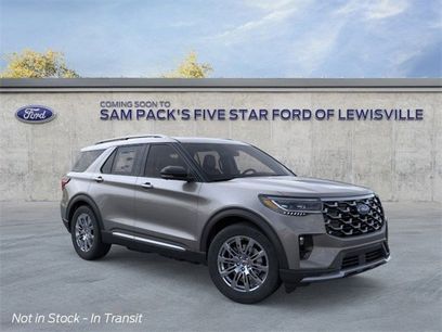 New 2026 Ford Explorer Platinum