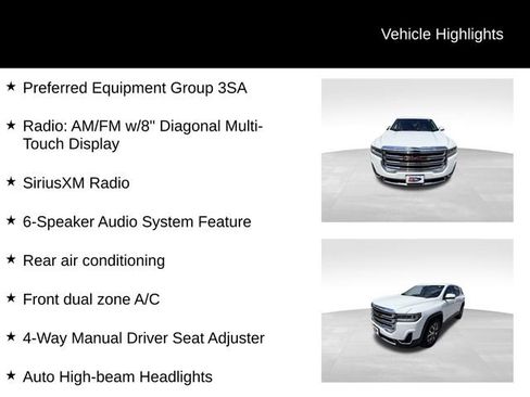 Used 2021 GMC Acadia SLE AWD/4WD image 12