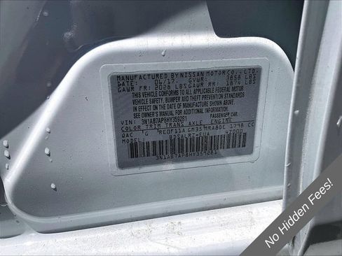 Used 2017 Nissan Sentra SR w/ SR Midnight Edition FWD image 23