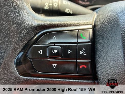 Used 2025 RAM ProMaster 2500 w/ Convenience Group FWD image 23