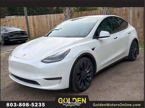 Used 2021 Tesla Model Y Performance AWD/4WD image 1