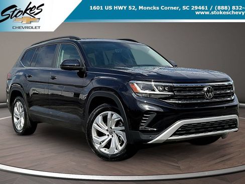 Used 2023 Volkswagen Atlas SE w/ Panoramic Sunroof Package FWD image 1
