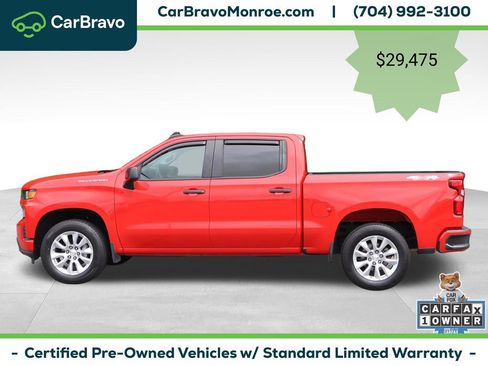 Certified 2020 Chevrolet Silverado 1500 Custom w/ Custom Value Package AWD/4WD image 4
