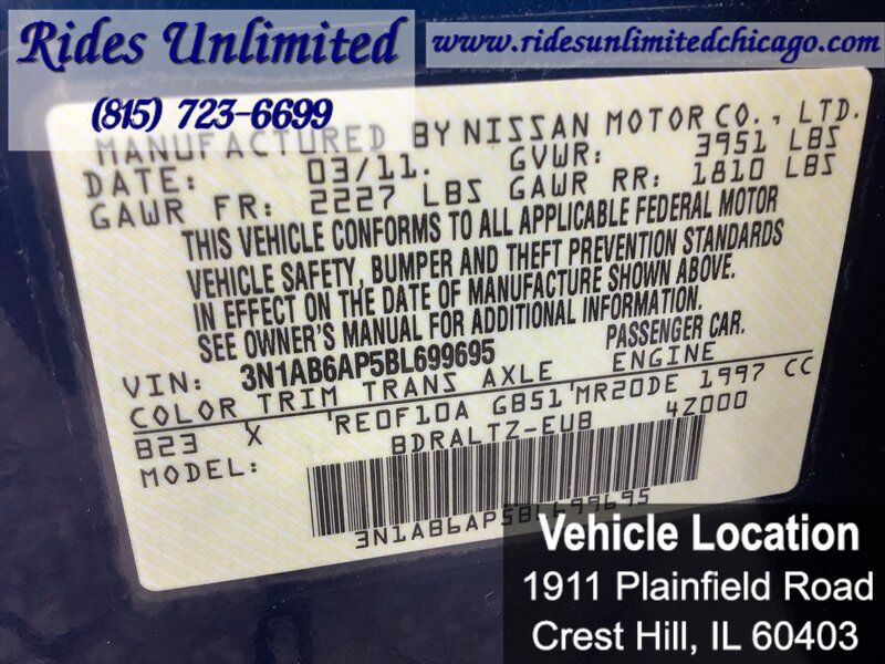 Used 2011 Nissan Sentra 2.0 S FWD image 18