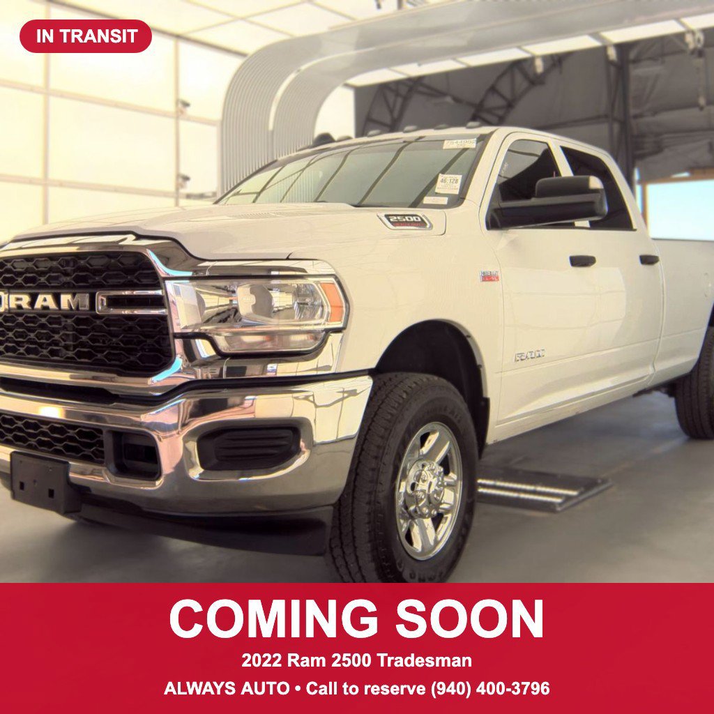 Used 2022 RAM 2500 Tradesman w/ Chrome Appearance Group AWD/4WD image 1