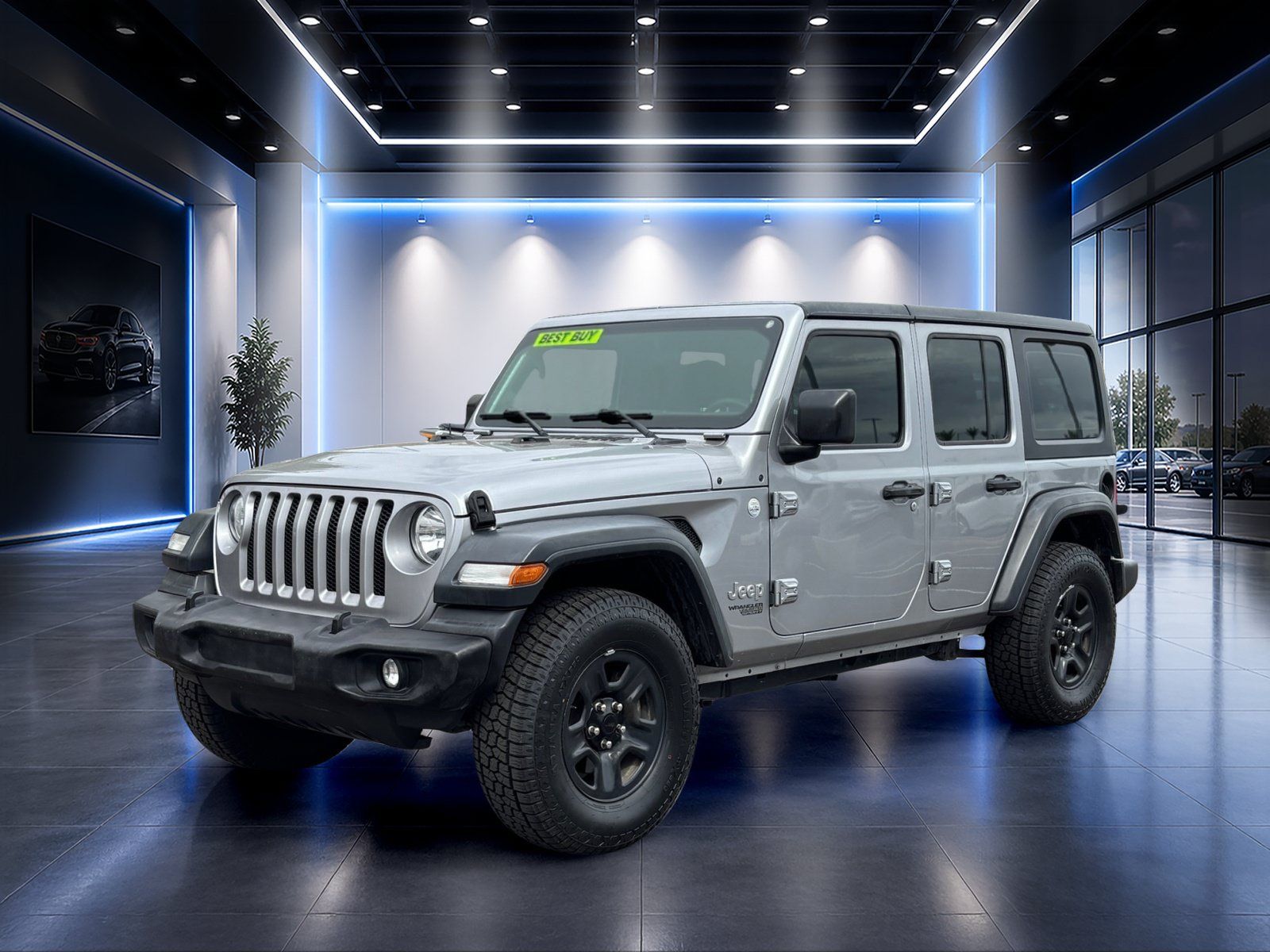 Used 2019 Jeep Wrangler Unlimited Sport AWD/4WD image 8
