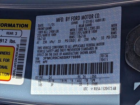 New 2025 Ford Bronco Sport Outer Banks w/ Outer Banks Tech Package+ image 17