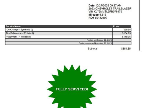 Certified 2023 Chevrolet TrailBlazer ACTIV image 3