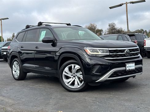 Used 2021 Volkswagen Atlas SE AWD/4WD image 2