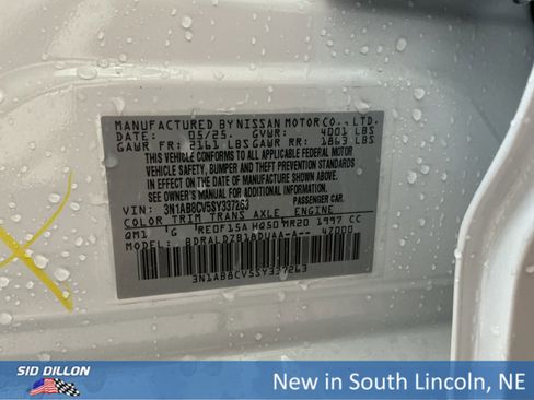 New 2025 Nissan Sentra SV w/ All-Weather Package image 12