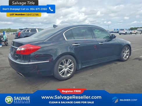Used 2012 Hyundai Genesis 3.8 w/ Premium Pkg RWD image 4