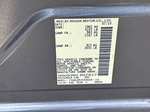 Used 2015 Nissan Leaf S w/ Charge Package image 31